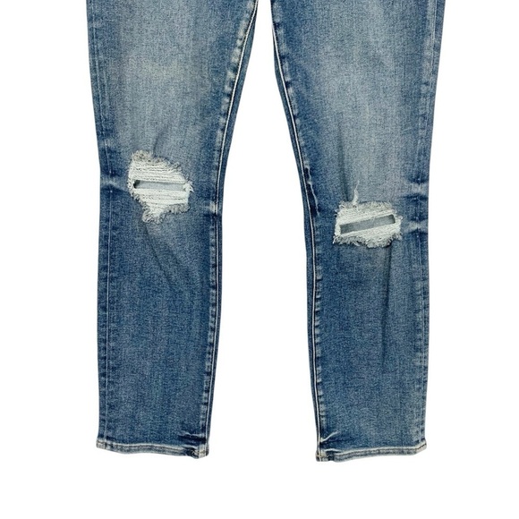 Good American Good Legs Distressed Jeans Size 29 - Picture 5 of 9